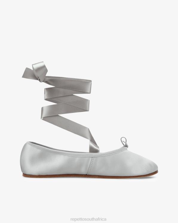 Footwear Repetto Sophia Ballerinas - Satin Pearl Grey Women 2T4870