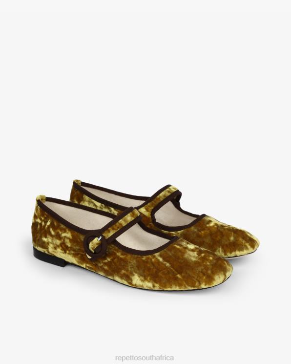 Footwear Repetto Georgia Mary Janes Antic Gold Women 2T48163