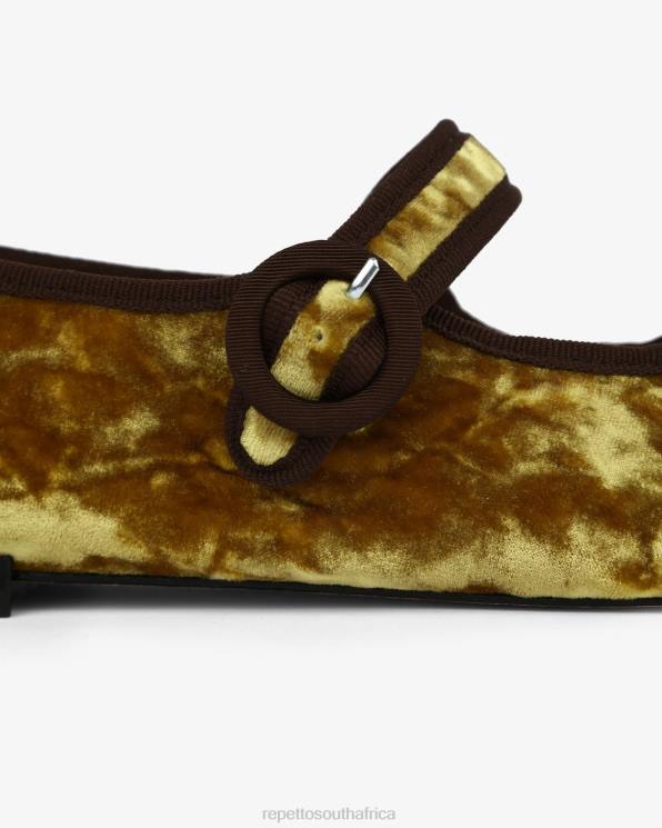 Footwear Repetto Georgia Mary Janes Antic Gold Women 2T48163