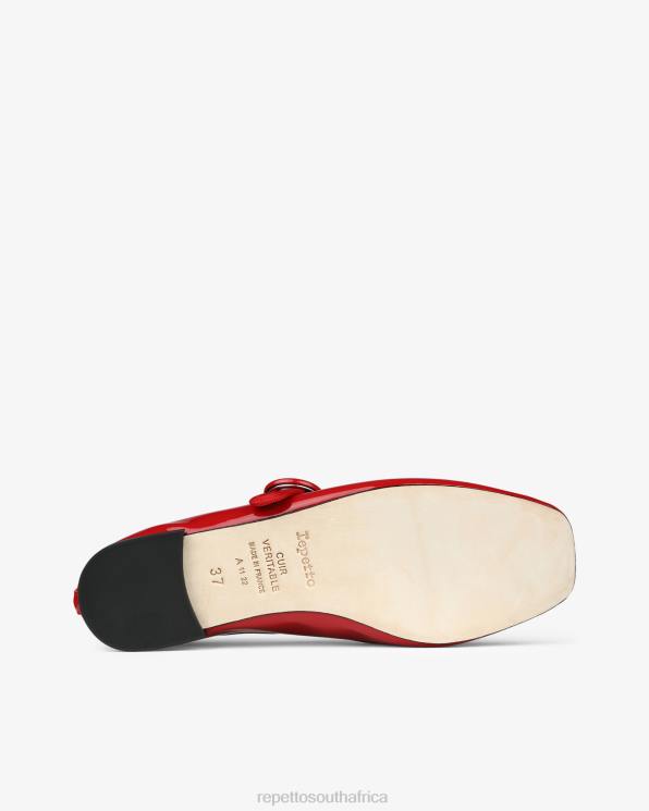 Footwear Repetto Georgia Mary Janes Flammy Red Women 2T48158