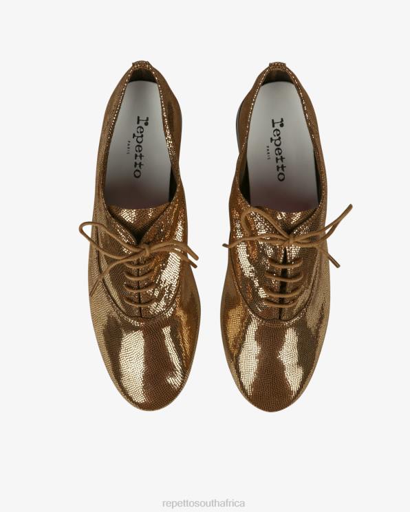 Footwear Repetto Zizi Oxford Shoes Antic Gold Women 2T48214