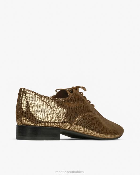 Footwear Repetto Zizi Oxford Shoes Antic Gold Women 2T48214