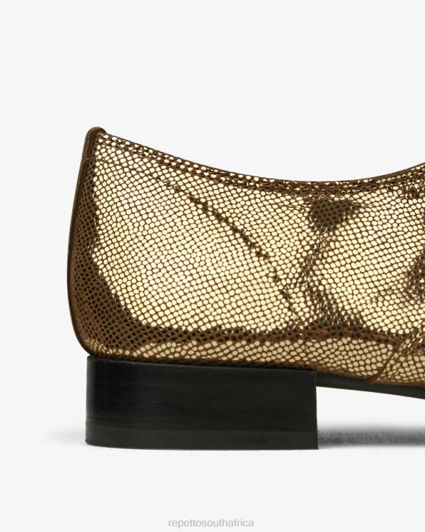 Footwear Repetto Zizi Oxford Shoes Antic Gold Women 2T48214