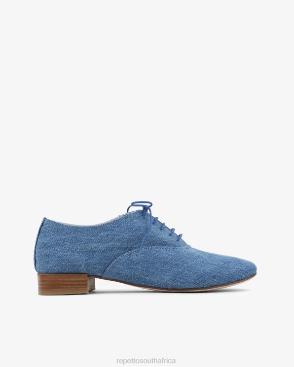 Footwear Repetto Zizi Oxford Shoes Everest Blue Women 2T48211