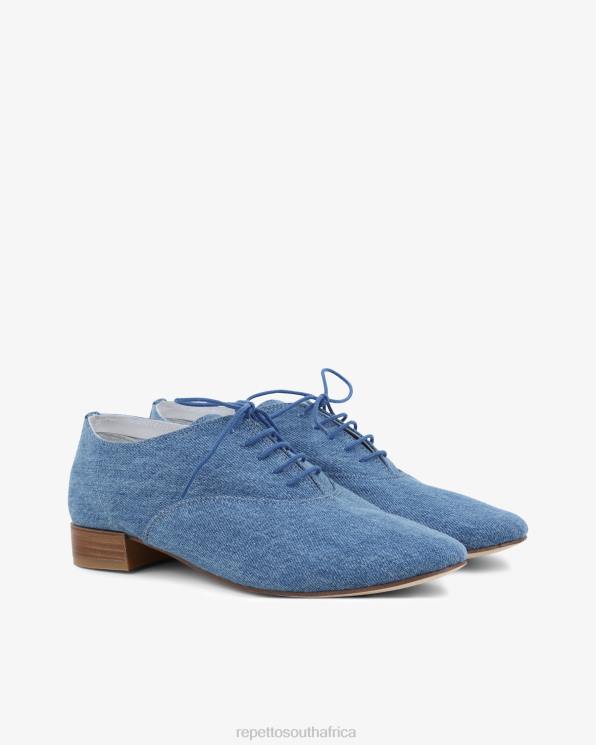 Footwear Repetto Zizi Oxford Shoes Everest Blue Women 2T48211
