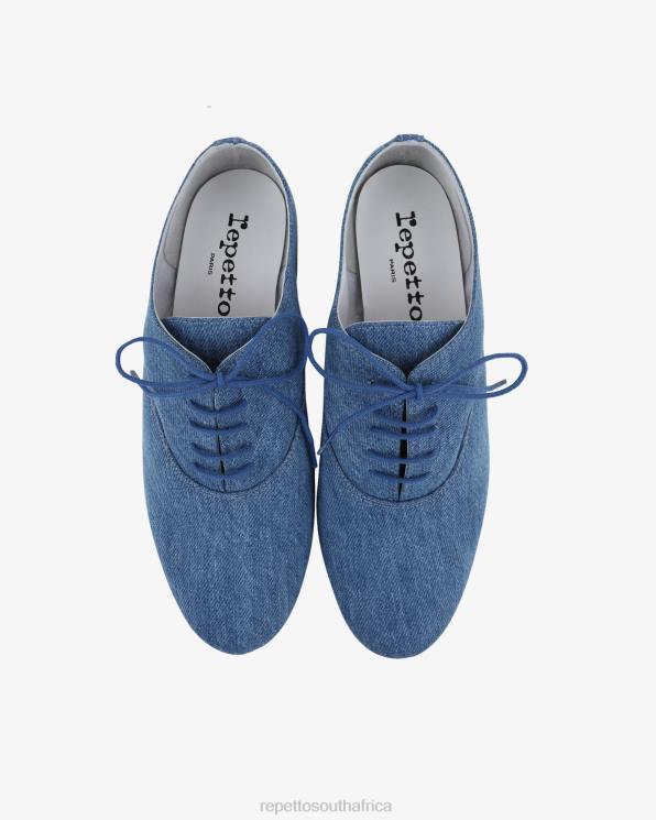 Footwear Repetto Zizi Oxford Shoes Everest Blue Women 2T48211