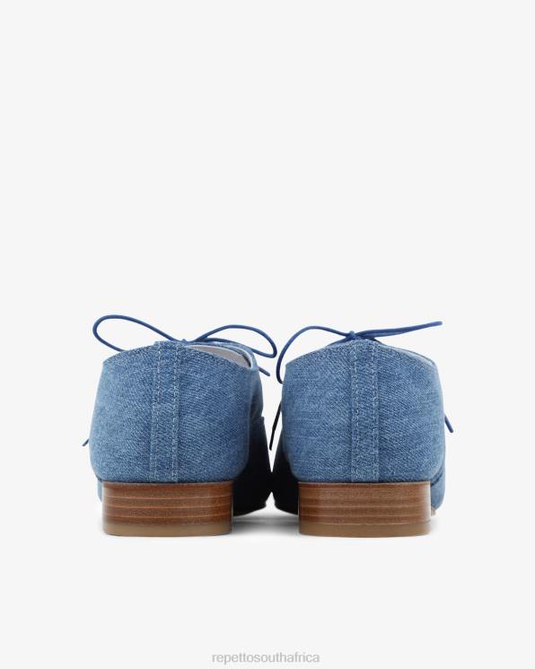 Footwear Repetto Zizi Oxford Shoes Everest Blue Women 2T48211