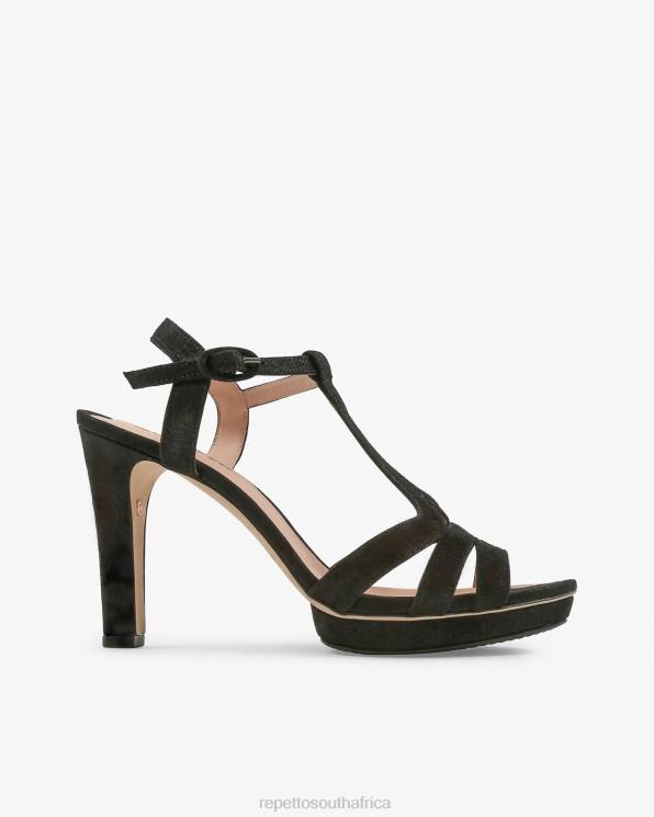 Footwear Repetto Bikini Sandals Black Carbone Women 2T48244